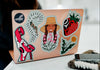 West Coast Wildflowers By Jessica Chickite, Ligwilda'xw, We Wai Kai First Nation | Vinyl Sticker