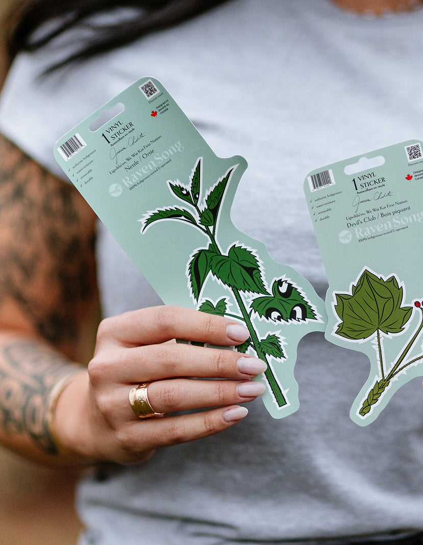 Nettle First Nation Artwork Sticker