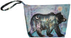 SMALL CANVAS TOTE BAG-  "Midnight Bear" by Carla Joseph