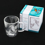 Hummingbird by Francis Dick | Double-Wall Glass Mug 10 Oz