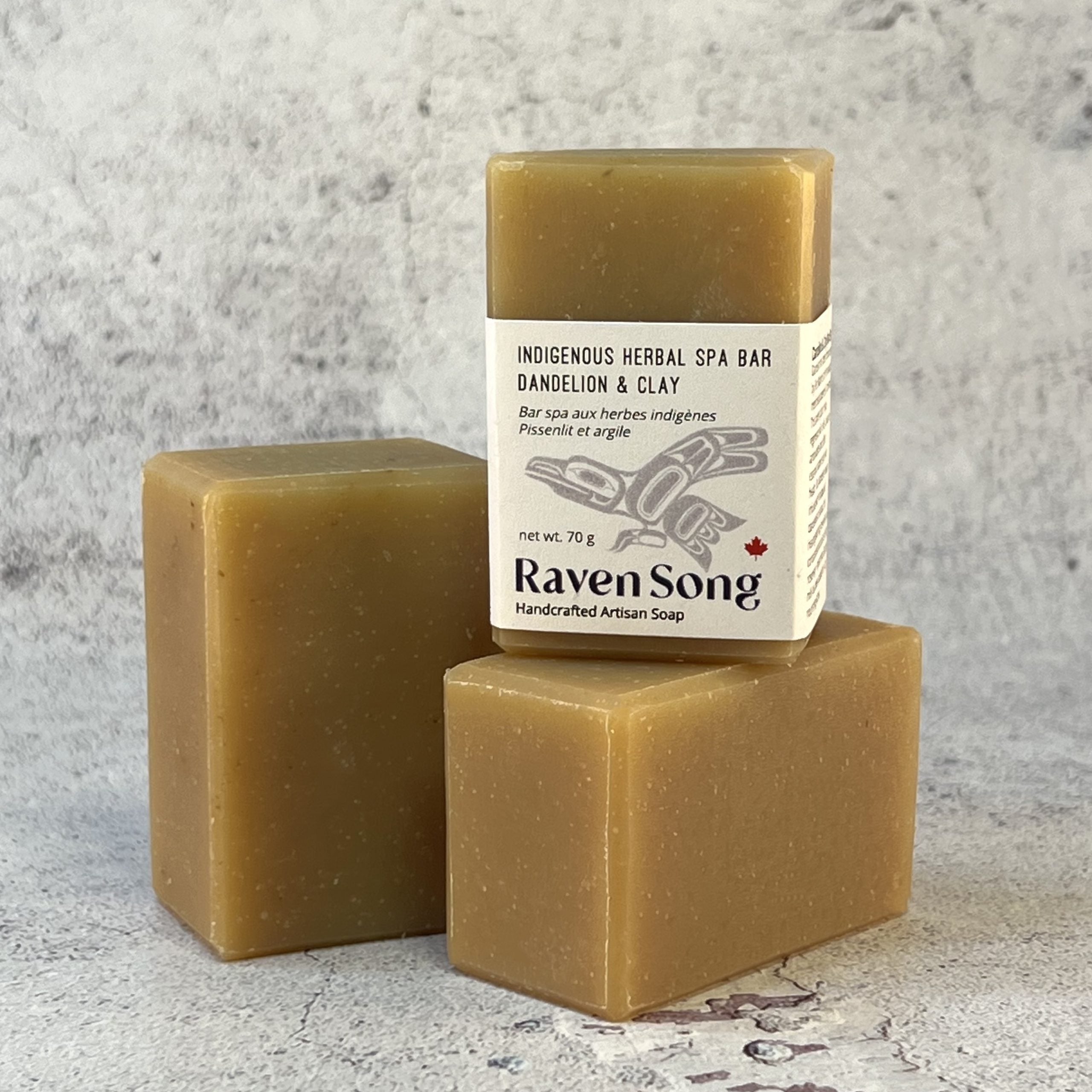 DANDELION & CLAY DELUXE ARTISAN SOAP - INDIGENOUS COLLECTION