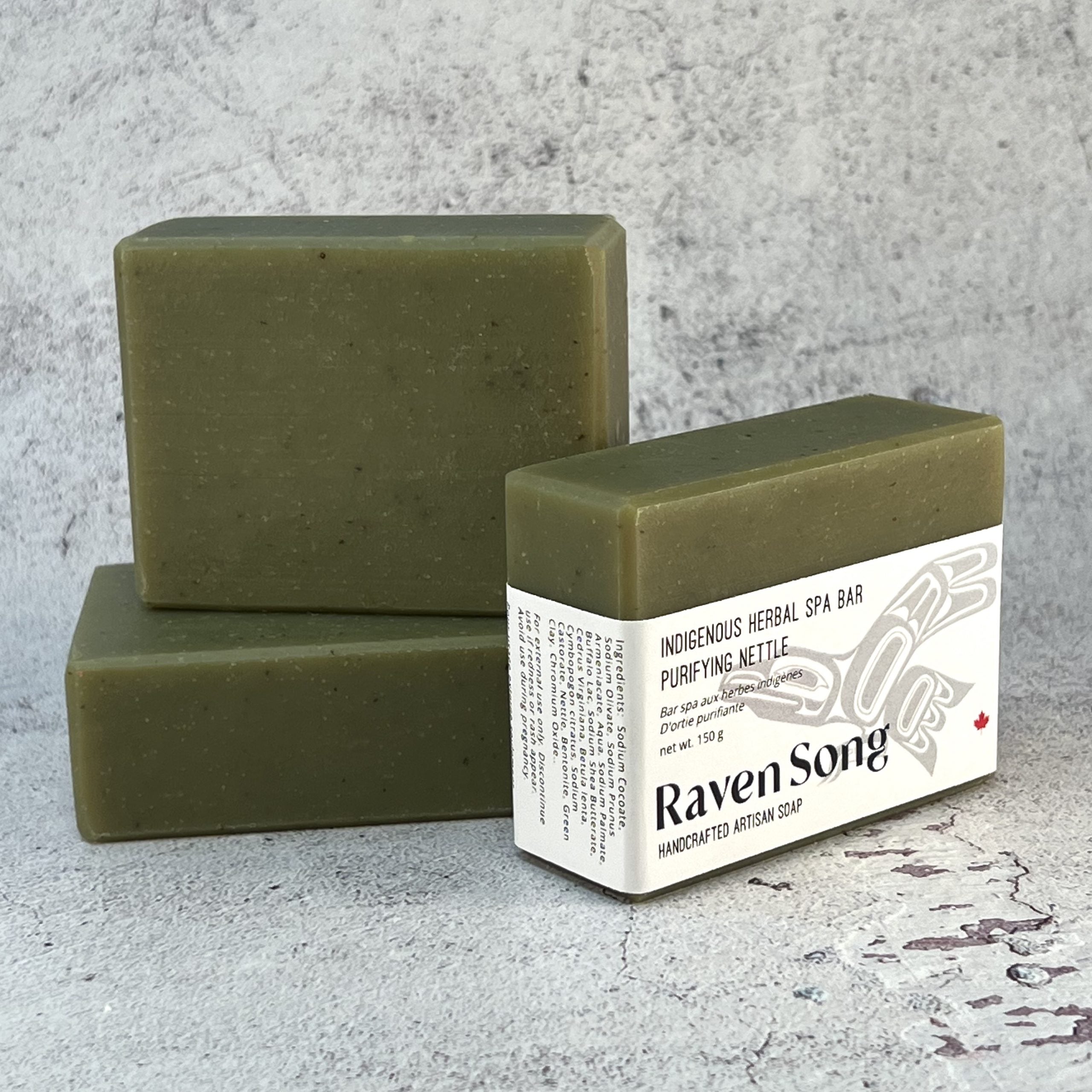 PURIFYING NETTLE DELUXE ARTISAN SOAP - INDIGENOUS COLLECTION