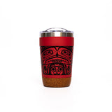 Treasure Of Our Ancestors By Donnie Edenshaw, Haida | Cork Base Travel Mug 12 oz