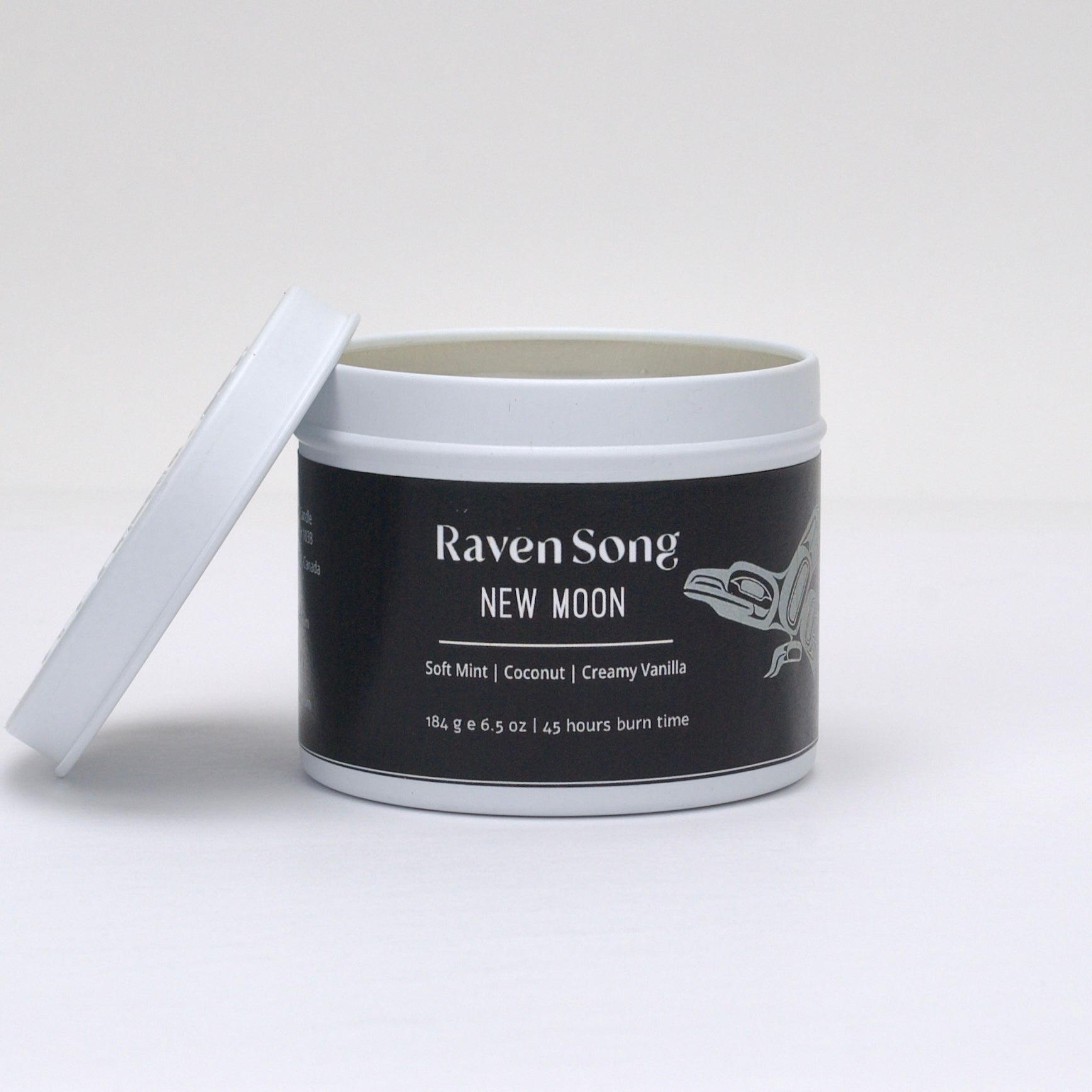 Vanilla Full Moon Candle by Ravensong Canadian Indigenous Wellness Brand