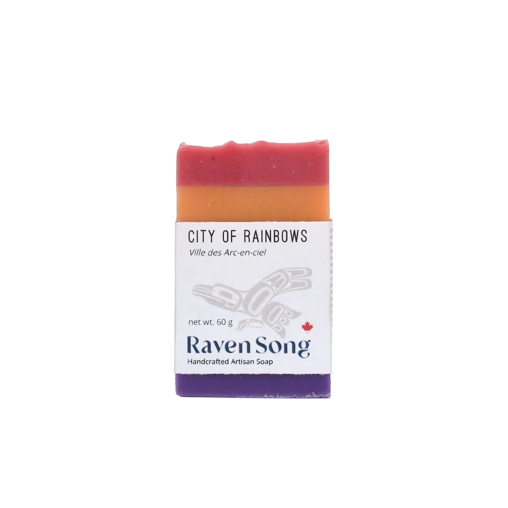 City of Rainbows Artwork Soap | Peppermint + Spearmint