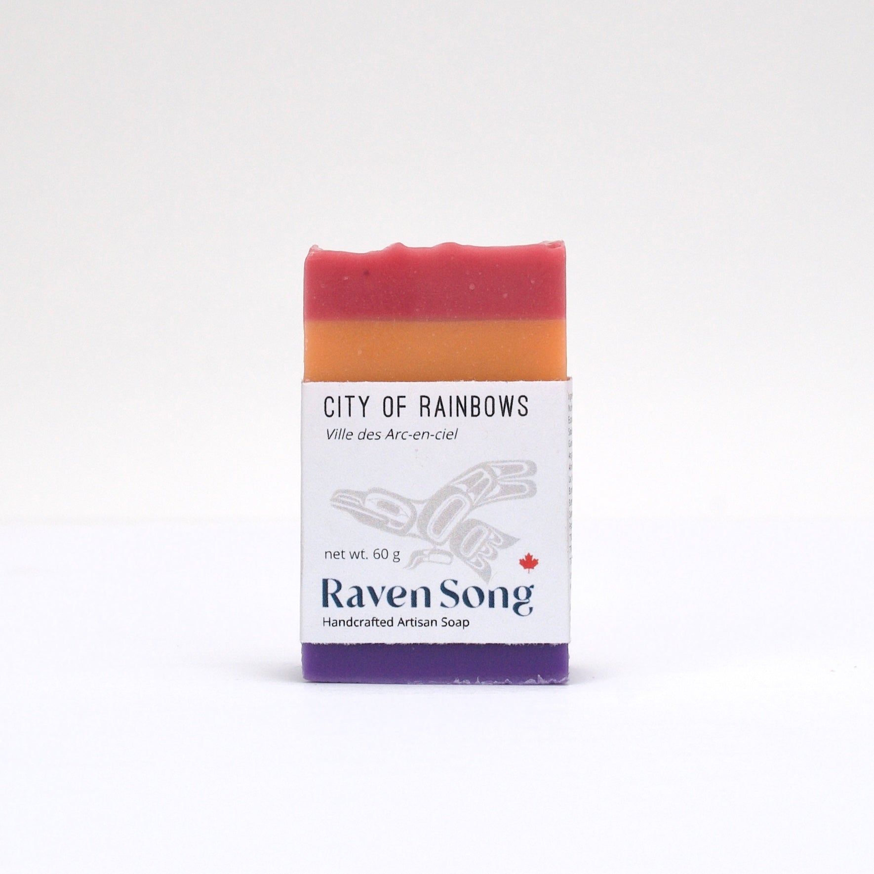 City of Rainbows Artwork Soap | Peppermint + Spearmint