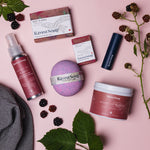Gift box from British Columbia authentic Indigenous Brand Ravensong Soap and Candle