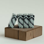 Ravensong Northwest Coast Indigenous Artwork Bar Soap with swirls design