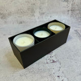 Luxe Indigenous Jar Candle Set Of 3 | Ebony