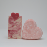 Valentine: LOVER Soap and Bath Bomb Gift Set | Strawberries + Champagne