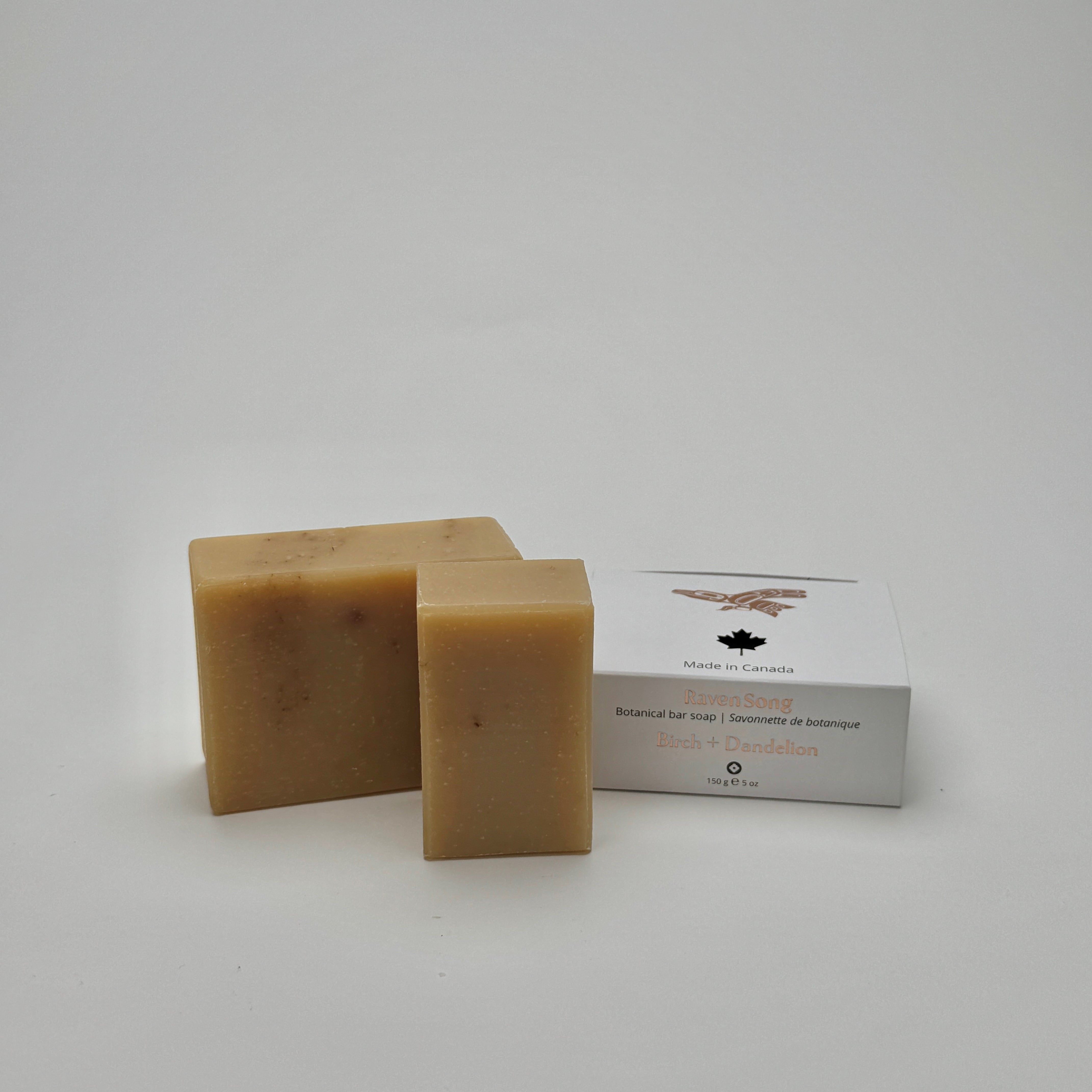 Birch + Dandelion Botanical Soap | Spearmint + White Birch + Rosemary