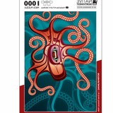 1000 Piece Jigsaw Puzzle - Octopus (Nuu) | Ernest Swanson, Haida