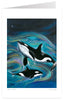 Killer Whales by Carla Joseph | Art Card