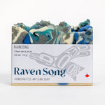 Rainsong Signature Indigenous soap & candle gift box featuring sea salt, agave, and vetiver scents handcrafted in BC.