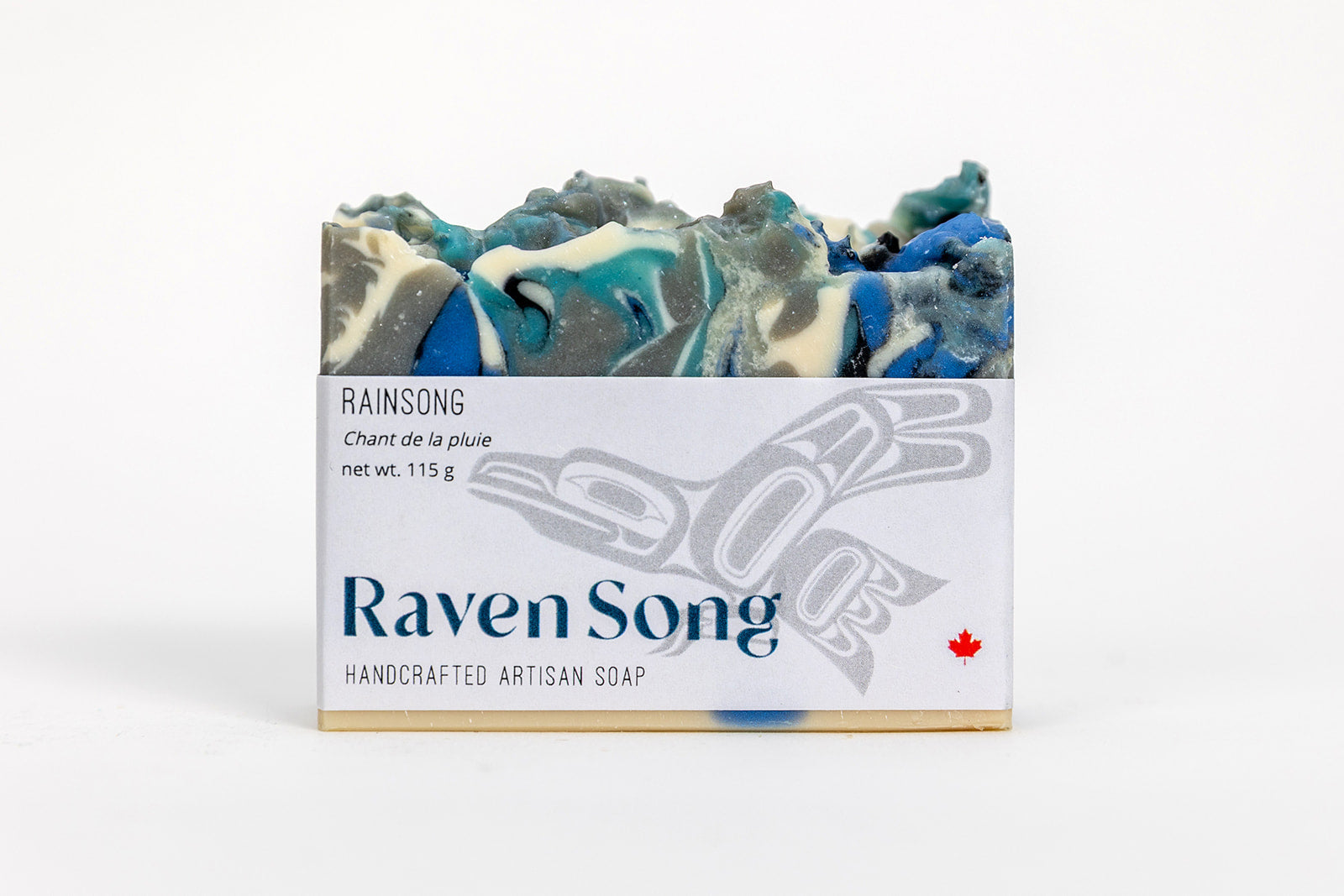 Rainsong Signature Indigenous soap & candle gift box featuring sea salt, agave, and vetiver scents handcrafted in BC.