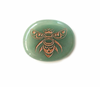 SPIRIT STONES - GREEN AVENTURINE BEE  by PAUL WINDSOR, HAISLA, HEILTSUK