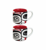 Ceramic Espresso Mugs - Set of 2 (Matriarch Bear) | Morgan Asoyuf, Tsimshian, Ts’msyen