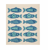 SWEDISH ECO CLOTH - SALMON IN THE WILD by SIMON DIAMOND, COAST SALISH