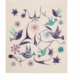 SWEDISH ECO CLOTH - HUMMINGBIRD by NICOLE LA ROCK, COAST SALISH