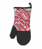 NEOPRENE OVEN MITT  -  RUNNING RAVEN by MORGAN ASOYUF, TSIMSHIAN, TS’MSYEN