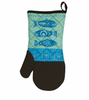 NEOPRENE OVEN MITT - SALMON IN THE WILD by SIMONE DIAMOND, COAST SALISH