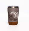 CORK BASE TRAVEL MUG 12 OZ - RAVEN by PAUL WINDSOR, HAISLA, HEILTSUK