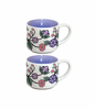 Ojibwe Florals By Storm Angeconeb, Lac Seul First Nation, Ojibwe | Espresso Mug Set Of 2