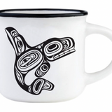 ESPRESSO MUG - WHALE by ERNEST SWANSON, HAIDA