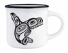 ESPRESSO MUG - WHALE by ERNEST SWANSON, HAIDA