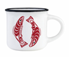 ESPRESSO MUG - SALMON by FRANCIS HORNE, SR., COAST SALISH