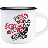 ESPRESSO MUG - THUNDERBIRD AND ORCA by COREY BULPITT, HAIDA