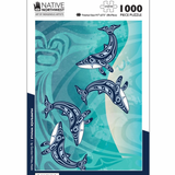 1000 Piece Jigsaw Puzzle - Humpback Whale | Gordon White, Haida