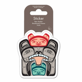 Sticker - Bear Mother | Shoshannah Greene, Haida