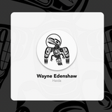 Sticker - Raven | Wayne Edenshaw, Haida