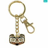 Enamel Keychain - Matriarch Bear | Morgan Asoyuf, Tsimshian, Ts’msyen