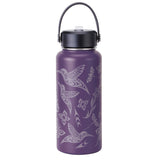 WIDE MOUTH INSULATED BOTTLES 32 OZ ~ HUMMINGBIRD