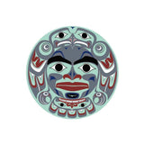 HAIDA FULL MOON - ART CARD by CLARENCE MILLS CARD