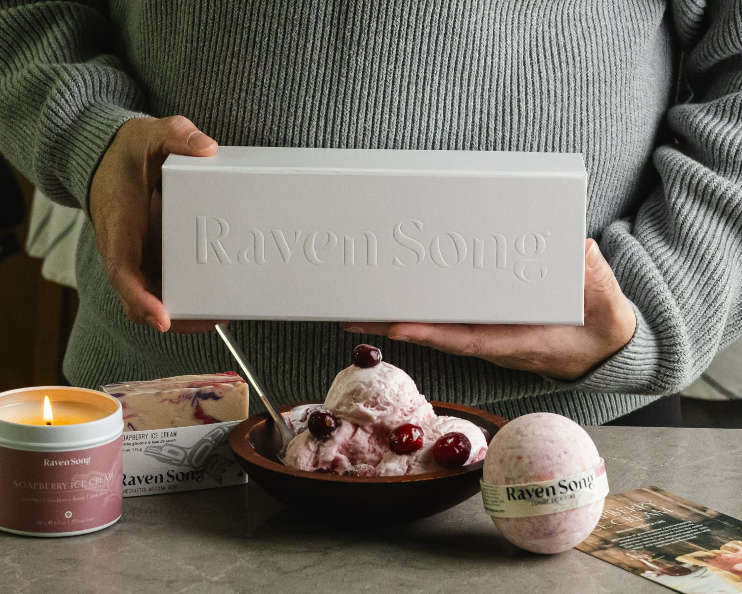 Soapberry Ice Cream Gift Box by Ravensong