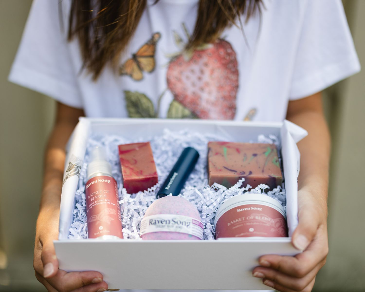 BC Made gift box by Indigenous wellness brand Ravensong