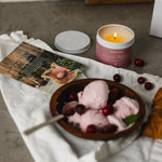 Pink Soapberry Ice Cream Candle and the Indigenous Story behind Soapberry Ice Cream by Ravensong
