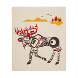 Moose By Terry Starr, Tsimshian | Eco Swedish Cloths