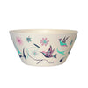 BAMBOO LARGE BOWL  -HUMMINGBIRDS by NICOLE LA ROCK, COAST SALISH