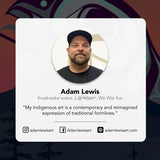 Robin By Adam Lewis, Kwakwaka'Wakw, Liç§ʷIå‚Daxìœê·, We Wai Kai | Eco Swedish Cloths