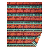 Coho Salmon By Joe Wilson-Sxwaset, Coast Salish | Fleece Blanket
