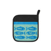 Salmon In The Wild By Simone Diamond, Coast Salish | Cotton Potholder