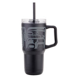 Tradition By Ryan Cranmer, Namgis | 32 oz Insulated Tumbler With Straw
