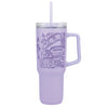 Spirit Messenger By Morgan Asoyuf, Tsimshian, Ts’Msyen | 40 oz Insulated Tumbler With Straw