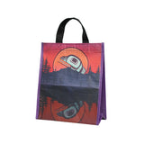 The Light Keeper By Adam Lewis, Kwakwaka'Wakw, Liç§ʷIå‚Daxìœê·, We Wai Kai | Eco Bag Small