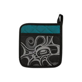 Octopus (Nuu) By Ernest Swanson, Haida | Cotton Potholder