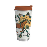 Horse (Bebezhigooganzhii) By Storm Angeconeb , Lac Seul First Nation, Ojibwe | Art Travel Mug 18 oz (Copy) (Copy)